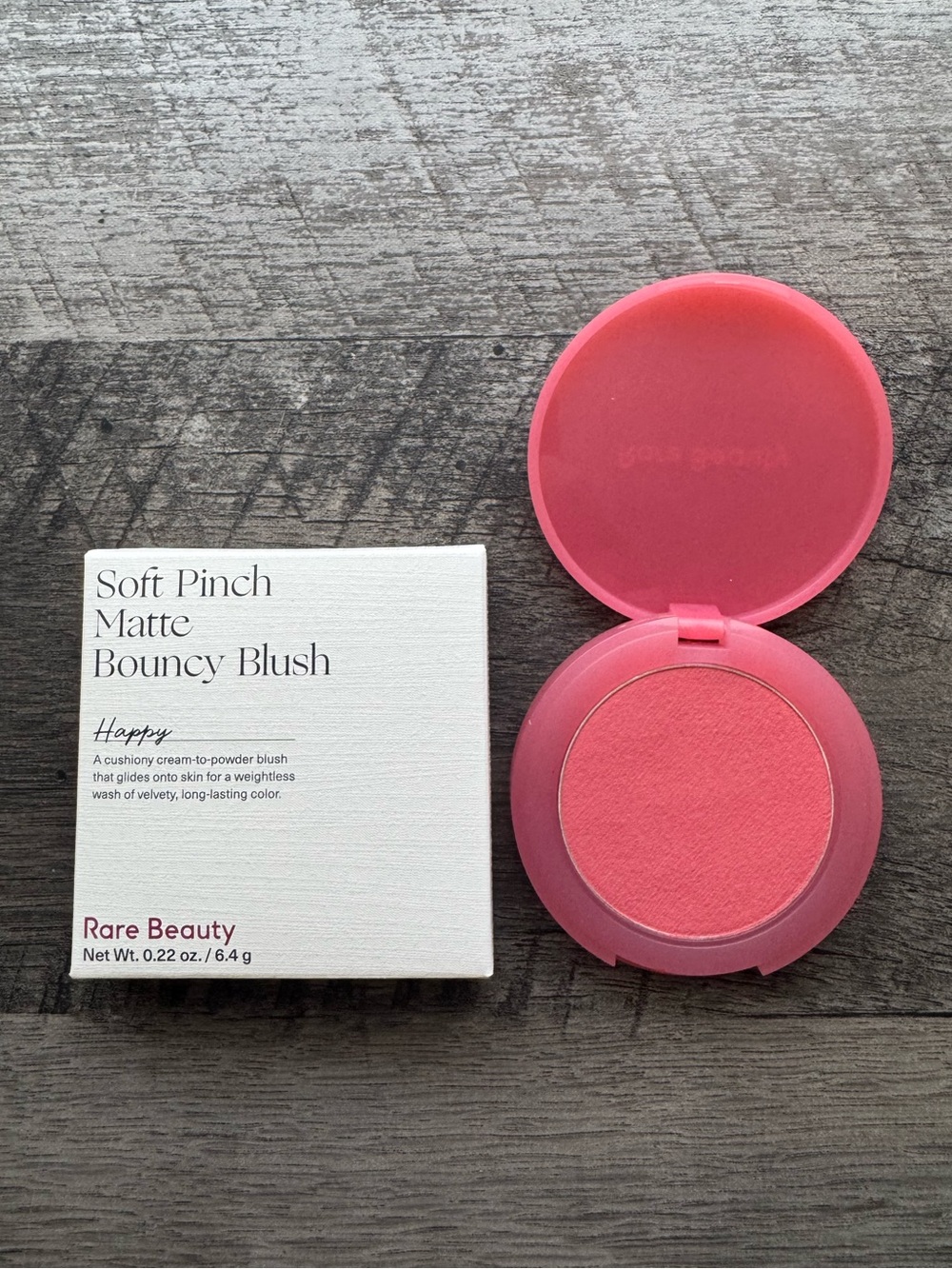 Rare Beauty Soft Pinch Matte Bouncy Blush - Happy (Coral Pink)